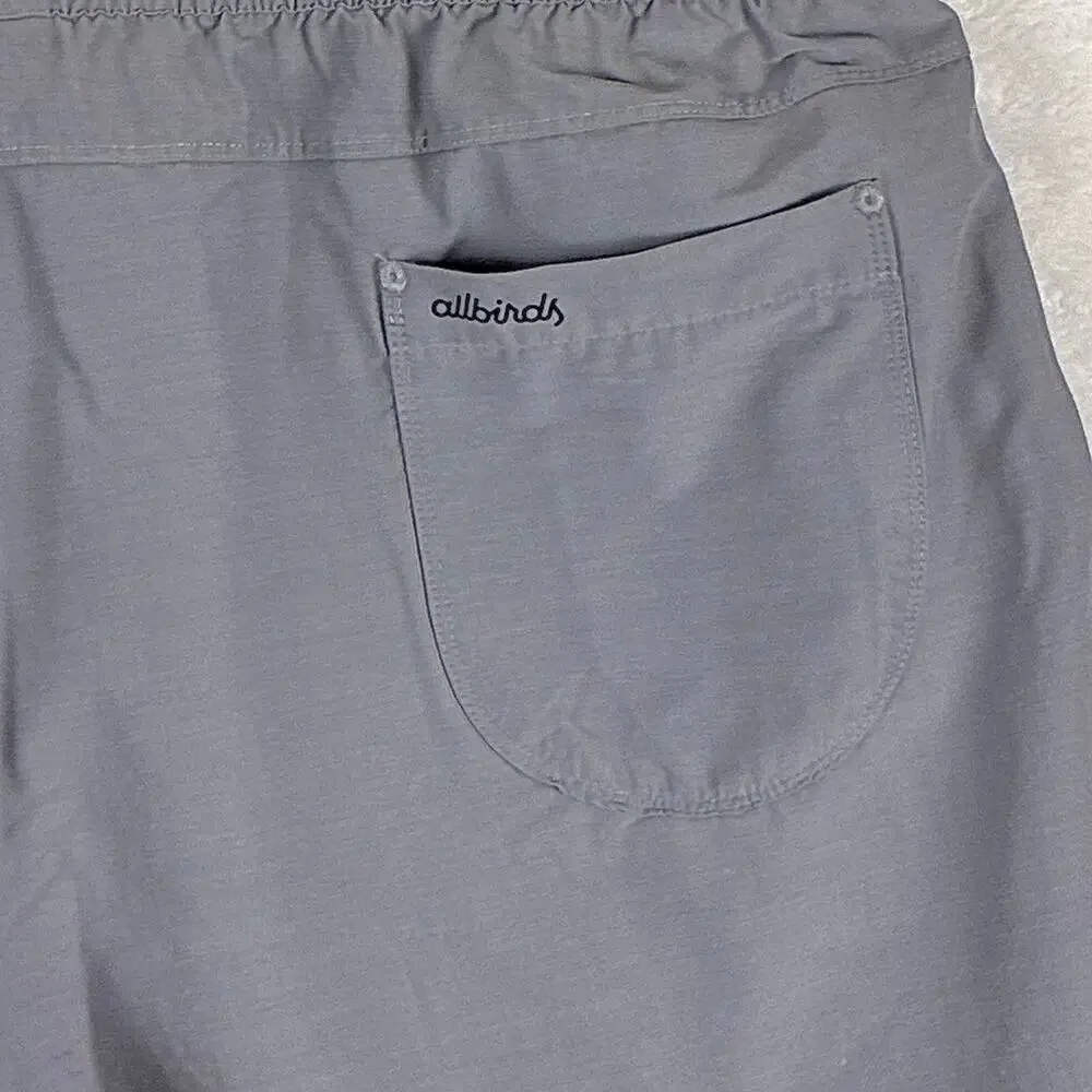 Allbirds Shorts Mens XXL Gray Natural Run Merino Wool Blend Preppy Gym Workout